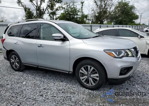 2019 Nissan Pathfinder S из США, поврежденный, VIN 5N1DR2MNXKC631733